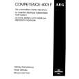 AEG 4001F-WCH Owners Manual AEG 4001F-WCH Owners Manual