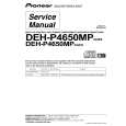 PIONEER DEH-P4650MP-3 Service Manual PIONEER DEH-P4650MP-3 Service Manual