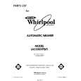 WHIRLPOOL LA5500XPW5 Parts Catalog WHIRLPOOL LA5500XPW5 Parts Catalog