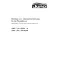 JUNO-ELECTROLUX JDK8130AF Owners Manual JUNO-ELECTROLUX JDK8130AF Owners Manual