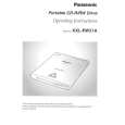 PANASONIC KXLRW21A Owners Manual PANASONIC KXLRW21A Owners Manual