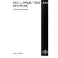 AEG LAV6350SENS.F Owners Manual AEG LAV6350SENS.F Owners Manual